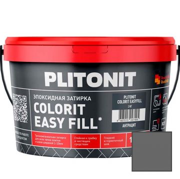 Затирка Plitonit (Плитонит) Colorit Easy Fill 3-компонентная эпоксидная песочно-серый 1 кг