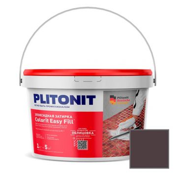 Затирка Plitonit (Плитонит) Colorit Easy Fill 3-компонентная эпоксидная титановый 1 кг