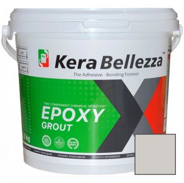 Затирка цветная эпоксидная KeraBellezza (Керабеллезза) Design К210 Дымчато-белый 0.33 кг