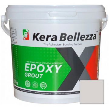 Затирка цветная эпоксидная KeraBellezza (Керабеллезза) Design К300 Дымчато-белый 0.33 кг