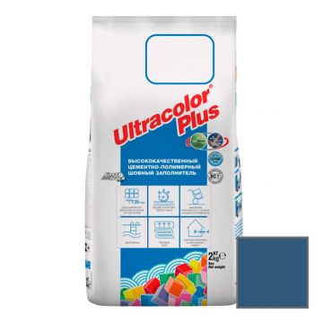 Затирка цементная Mapei (Мапей) Ultracolor Plus №169 Голубая Сталь 2 кг