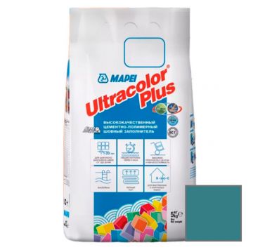 Затирка цементная Mapei Ultracolor Plus 171 бирюзовая 5 кг