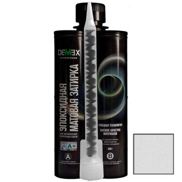 Затирка матовая эпоксидная двухкомпонентная для плиточных швов Demex (Демекс) Гейнсборо