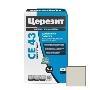Затирка цементная Ceresit (Церезит) CE 43 Super Strong Багамы № 43 25 кг