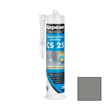 Затирка силиконовая Ceresit (Церезит) CS 25 Антрацит № 13 0,28 л
