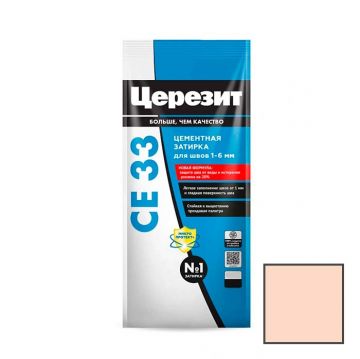 Затирка цементная Ceresit (Церезит) CE 33 Super Роса №31 2 кг