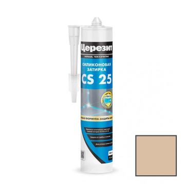 Затирка силиконовая Ceresit (Церезит) CS 25 Карамель № 46 0,28 л