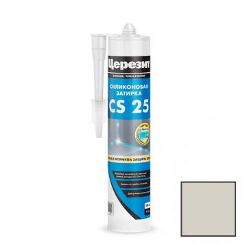 Затирка силиконовая Ceresit (Церезит) CS 25 Багамы бежевая № 43 0,28 л