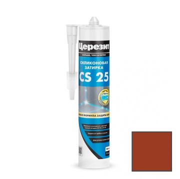 Затирка силиконовая Ceresit (Церезит) CS 25 Кирпич № 49 0,28 л