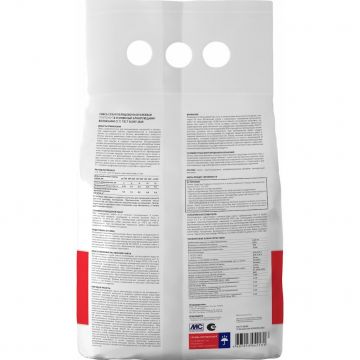 Клей для плитки и керамогранита Plitonit (Плитонит) B усиленный с армирующими волокнами (класс С1 T) 5 кг