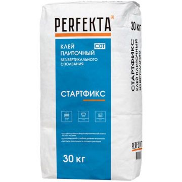 Клей плиточный Perfekta (Пэрфекта) СтартфиксC0T для внутренних работ30кг