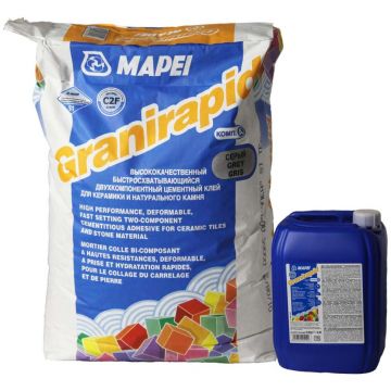 Клей для плитки Mapei Granirapid компонент Б серый 5,5 кг