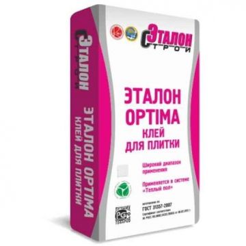 Клей для плитки Эталон Optima 25 кг