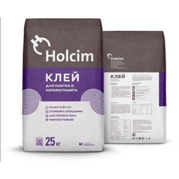 Клей для плитки и керамогранита Holcim C1T 25 кг