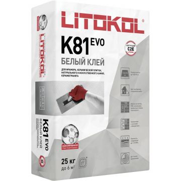 Клей для плитки Litokol Litoflex K81 25 кг