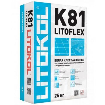 Клей для плитки Litokol Litoflex K81 25 кг