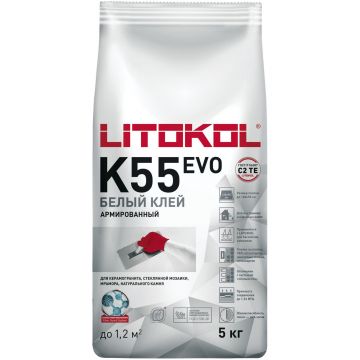 Клей для мозаики Litokol (Литокол) LitoPlus К55 5 кг