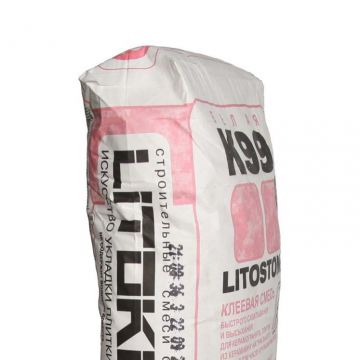 Клей для плитки Litokol Litostone K99 Белый 25 кг