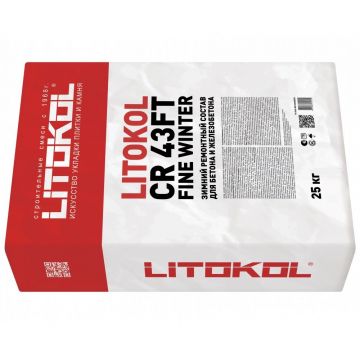 Ремонтная смесь Litokol (Литокол) CR 43FT Fine Winter 25 кг