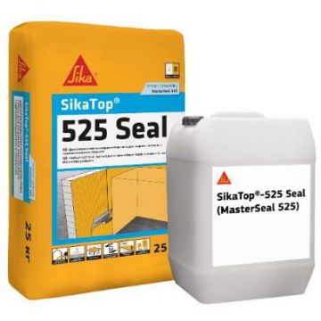 Гидроизоляция двухкомпонентная цементная Sika (Зика) SikaTop 525 Seal Компонент А+Б (25+8) 33 кг