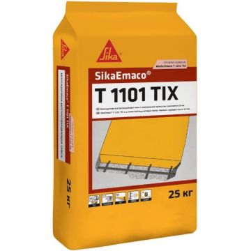 Безусадочная быстротвердеющая сухая смесь тиксотропного типа Sika (Зика) SikaEmaco T 1101 TIX (MasterEmaco T 1101 TIX) 25 кг