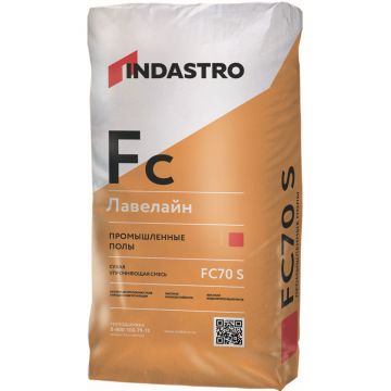 Топинговый пол кварцевый Indastro (Индастро) Левелайн FC70 S 25кг 78040