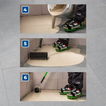 Ровнитель (наливной пол) Финишный Plitonit (Плитонит) финиш самовыравнивающийся быстротвердеющий 20 кг