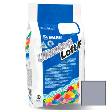 Смесь цементная Mapei (Мапей) Ultratop Loft F (Ультратоп Лофт Ф) для декоративных напольных покрытий Арктический серый 5 кг.