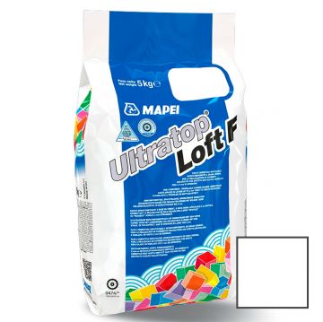 Смесь цементная Mapei (Мапей) Ultratop Loft F (Ультратоп Лофт Ф) для декоративных напольных покрытий Белый 5 кг.