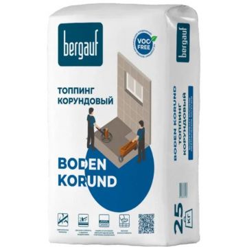 Базовая смесь топпинг корундовый Bergauf (Бергауф) Boden Korund 25 кг