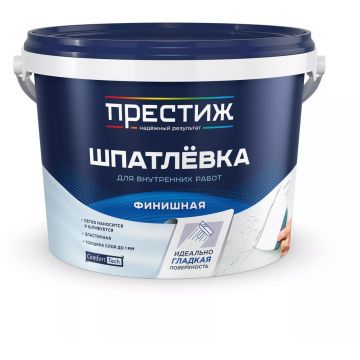Шпатлевка готовая Престиж (Prestige) акриловая финишная 5кг