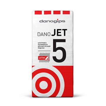 Шпатлевка полимерная выравнивающая Dano JET 5 25 кг