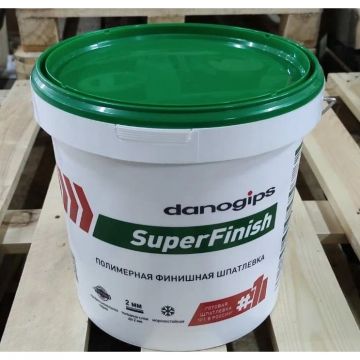 Шпатлевка полимерная финишная Dano SuperFinish 17 л