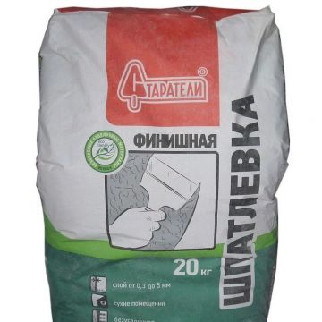 Шпатлевка гипсовая финишная Старатели 20 кг