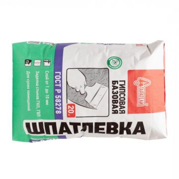 Шпатлевка гипсовая базовая Старатели 20 кг