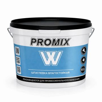 Шпатлевка выравнивающая влагостойкая Promix (Промикс) W 25кг