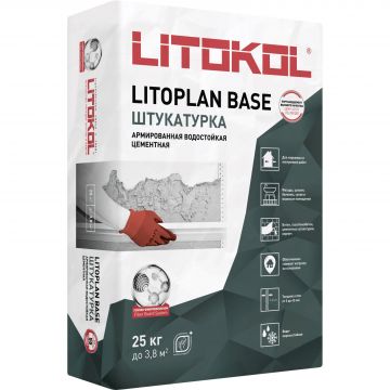 Штукатурный состав Litokol Litoplan Base 25 кг
