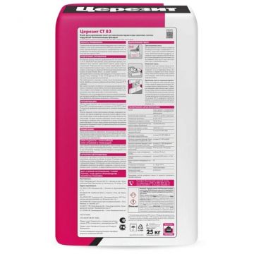 Клей для крепления плит из пенополистирола Ceresit (Церезит) CT 83 Strong Fix 25 кг
