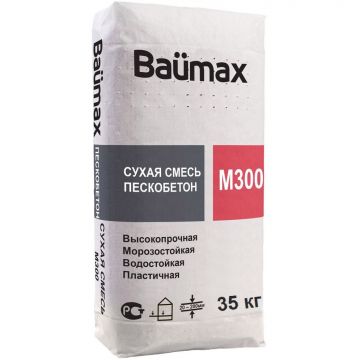 Пескобетон Baumax (Баумакс) М-300 35 кг