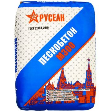 Пескобетон Русеан М-300 40 кг