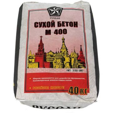 Сухой бетон Русеан М-400 40 кг