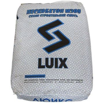 Смесь цементная Русеан Luix М-300 пескобетон 40 кг