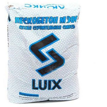 Смесь цементная Русеан Luix М-300 пескобетон 40 кг