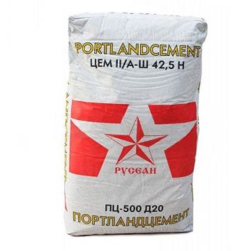 Смесь цементная Русеан ПЦ М-500 Д20 40 кг