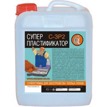 Суперпластификатор С-3 строительных растворов Гермес 10 л