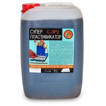 Суперпластификатор С-3 строительных растворов Гермес 10 л