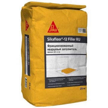 Наполнитель кварцевый для полимерных полов Sika (Зика) Sikafloor-12 Filler фракция 0,8-1,2 мм 25 кг