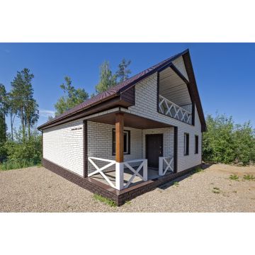 Фасадная панель Grand Line (Гранд Лайн) Колотый камень Классика шоколадный