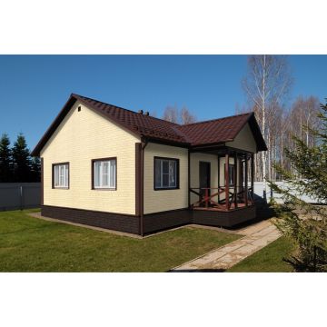 Фасадная панель Grand Line (Гранд Лайн) Сланец Классика шоколадный