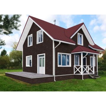 Фасадная панель Grand Line (Гранд Лайн) Камелот Классика шоколадный